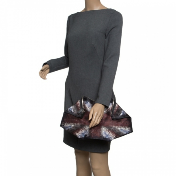 ALEXANDER MCQUEEN De Manta Clutch - Picture 5 of 8